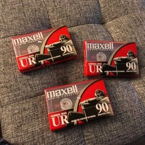 MAXWELL Blank Audio Cassette Tapes  90 Minute